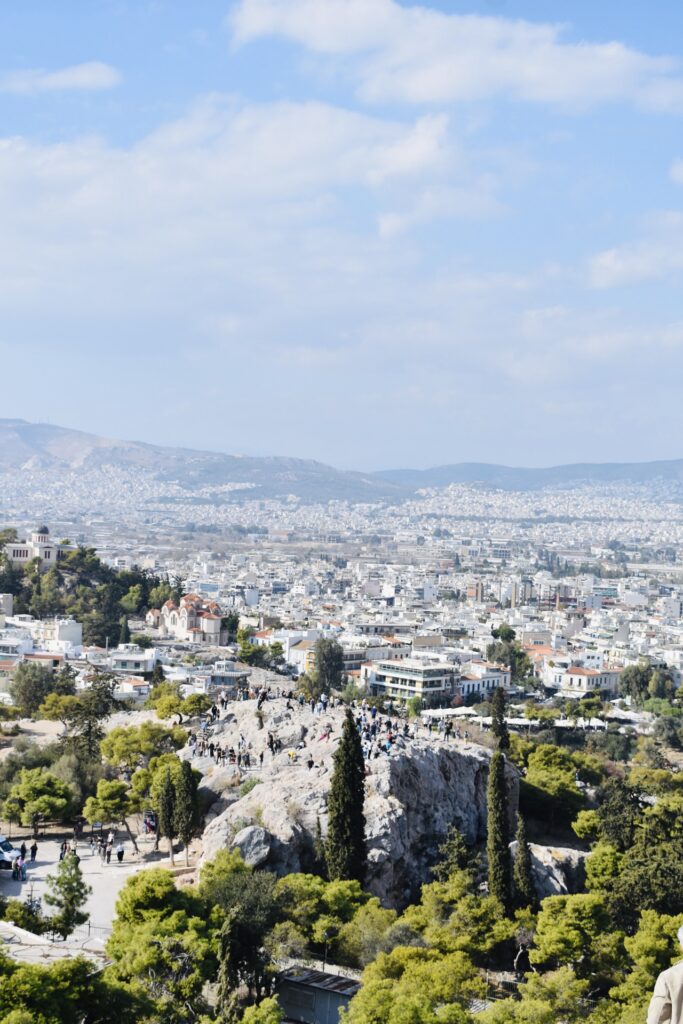 Athen Stadtblick